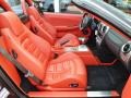 Front Seat of 2008 F430 Spider