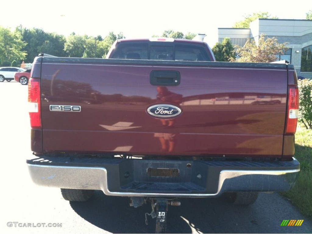 2004 F150 FX4 Regular Cab 4x4 - Dark Toreador Red Metallic / Dark Flint photo #6