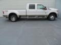 White Platinum Metallic Tri-Coat - F350 Super Duty Lariat Crew Cab 4x4 Dually Photo No. 3