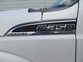 White Platinum Metallic Tri-Coat - F350 Super Duty Lariat Crew Cab 4x4 Dually Photo No. 12