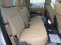 White Platinum Metallic Tri-Coat - F350 Super Duty Lariat Crew Cab 4x4 Dually Photo No. 24