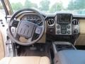 White Platinum Metallic Tri-Coat - F350 Super Duty Lariat Crew Cab 4x4 Dually Photo No. 30