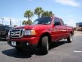 2011 Torch Red Ford Ranger XLT SuperCab  photo #21