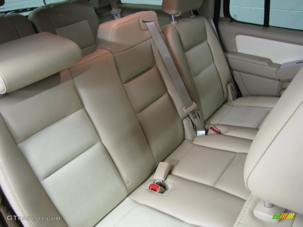 2009 Mountaineer Premier AWD - White Suede / Camel/Sand photo #11