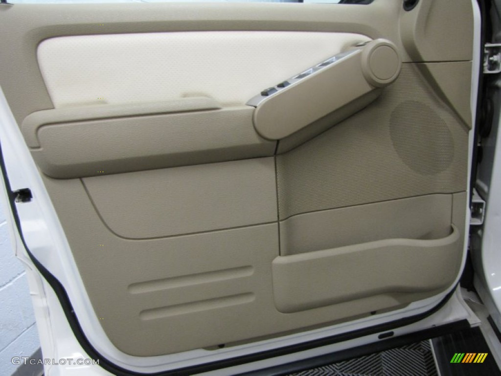 2009 Mountaineer Premier AWD - White Suede / Camel/Sand photo #14