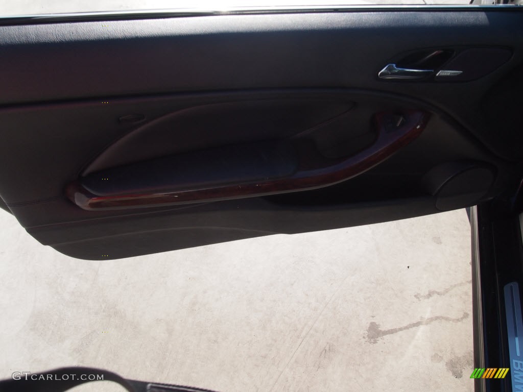 2004 3 Series 325i Coupe - Jet Black / Black photo #14