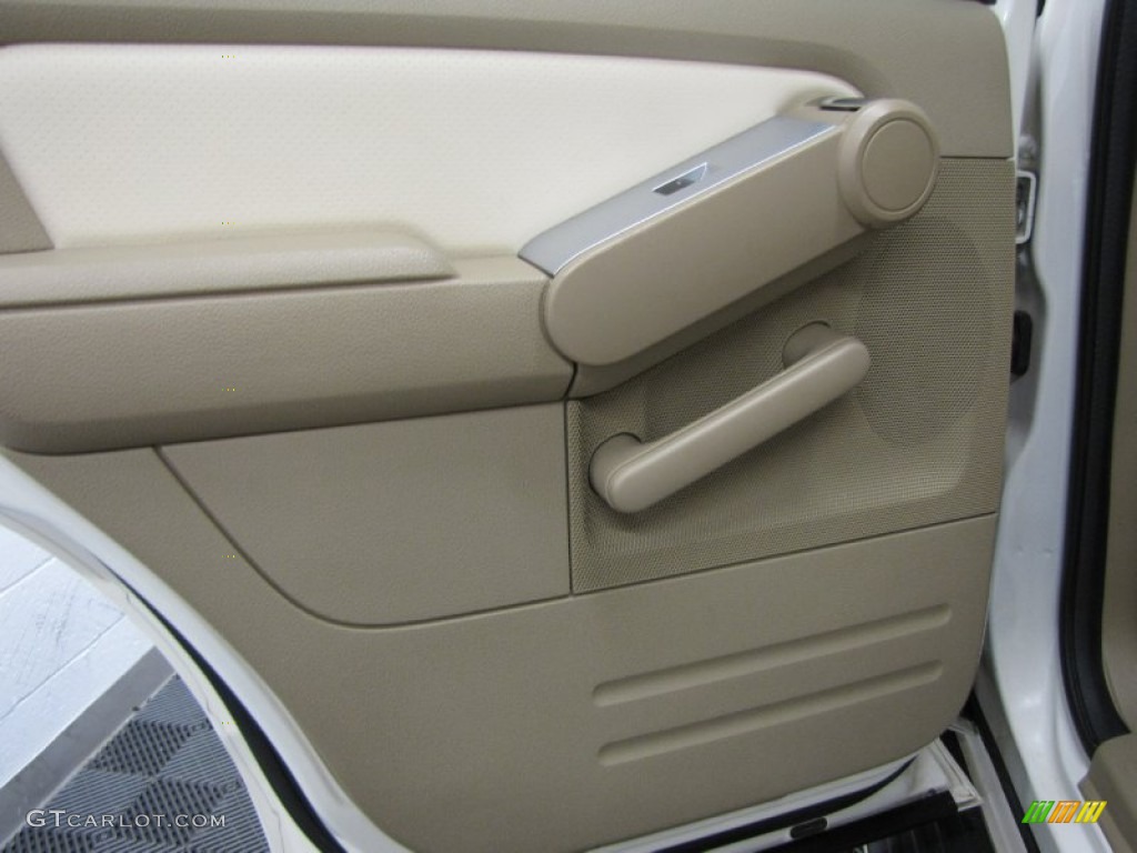 2009 Mountaineer Premier AWD - White Suede / Camel/Sand photo #16