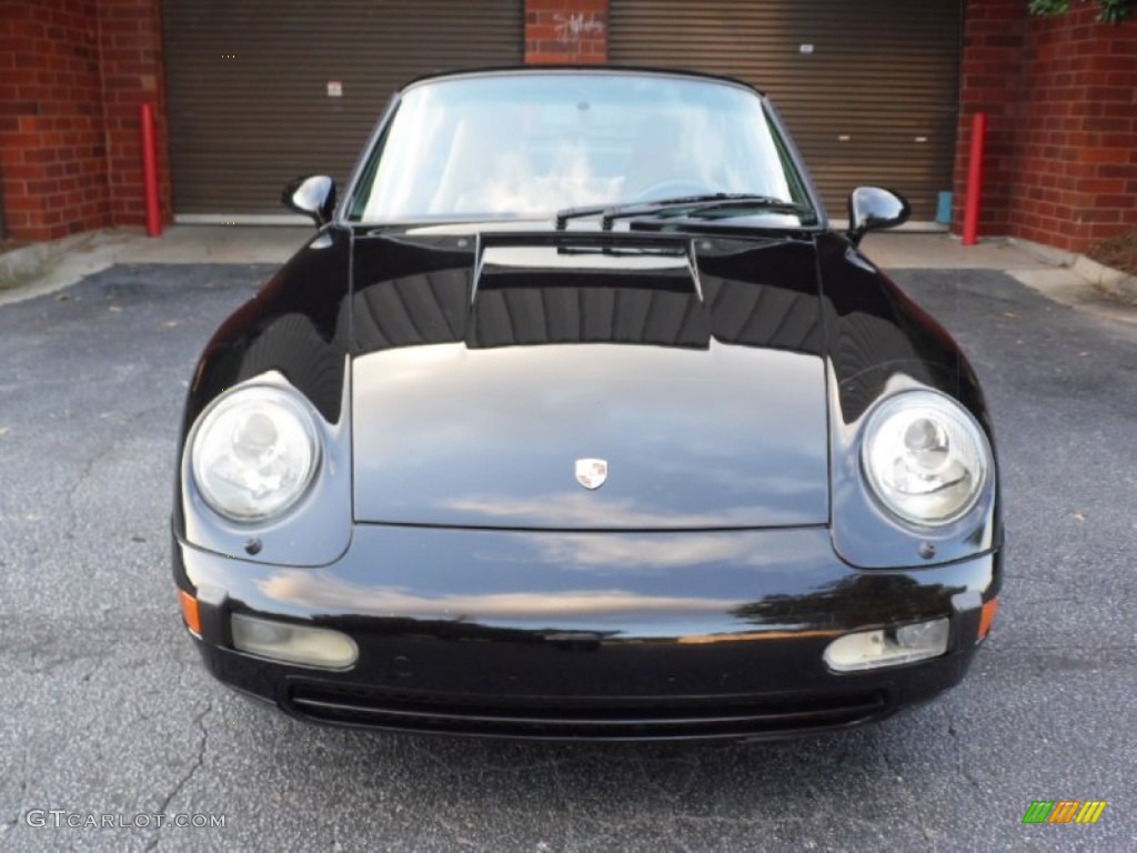 1995 911 Carrera Coupe - Black / Cashmere Beige photo #6