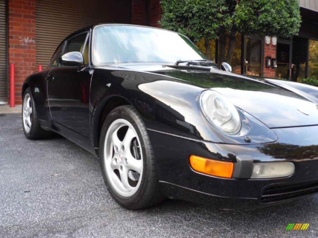 1995 911 Carrera Coupe - Black / Cashmere Beige photo #10