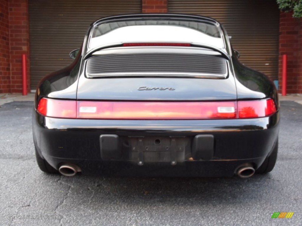 Black 1995 Porsche 911 Carrera Coupe Exterior Photo #85467182