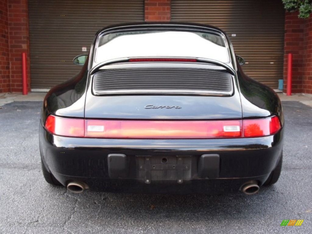 1995 911 Carrera Coupe - Black / Cashmere Beige photo #21