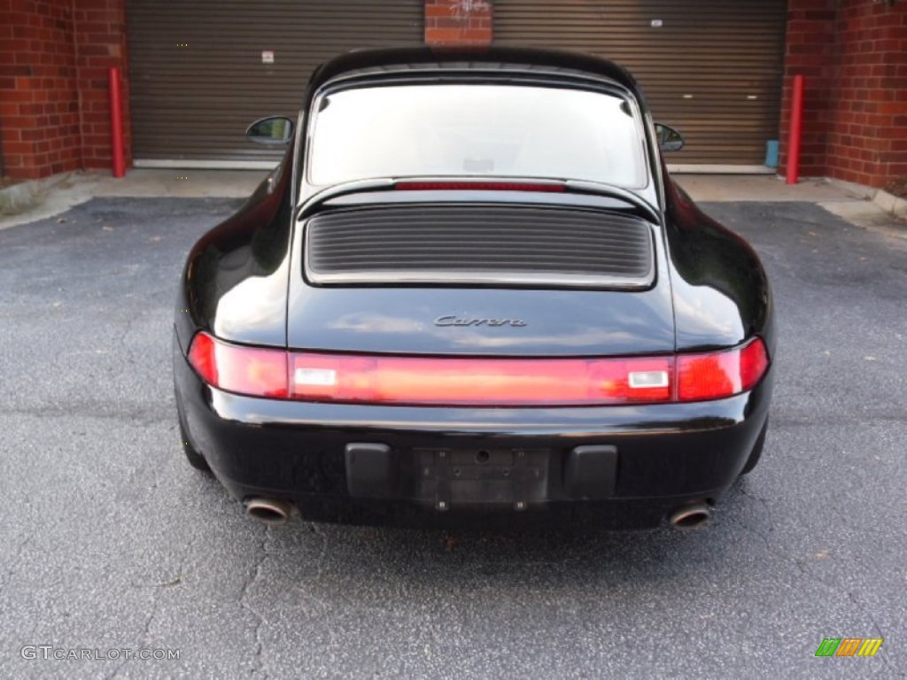 1995 911 Carrera Coupe - Black / Cashmere Beige photo #23