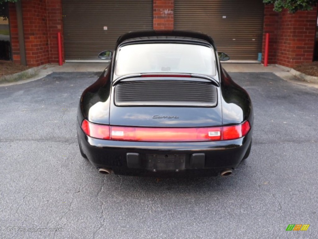 1995 911 Carrera Coupe - Black / Cashmere Beige photo #24