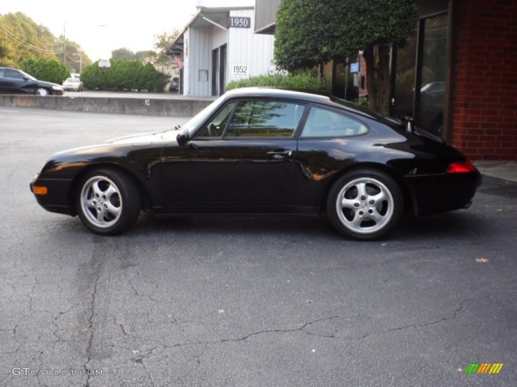 1995 911 Carrera Coupe - Black / Cashmere Beige photo #26