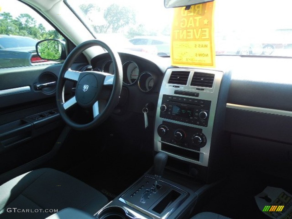2009 Charger SXT - Deep Water Blue Pearl / Dark Slate Gray photo #11