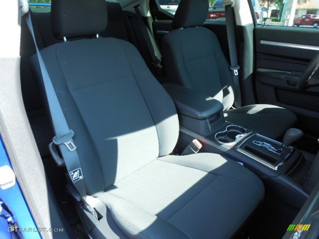 2009 Charger SXT - Deep Water Blue Pearl / Dark Slate Gray photo #12