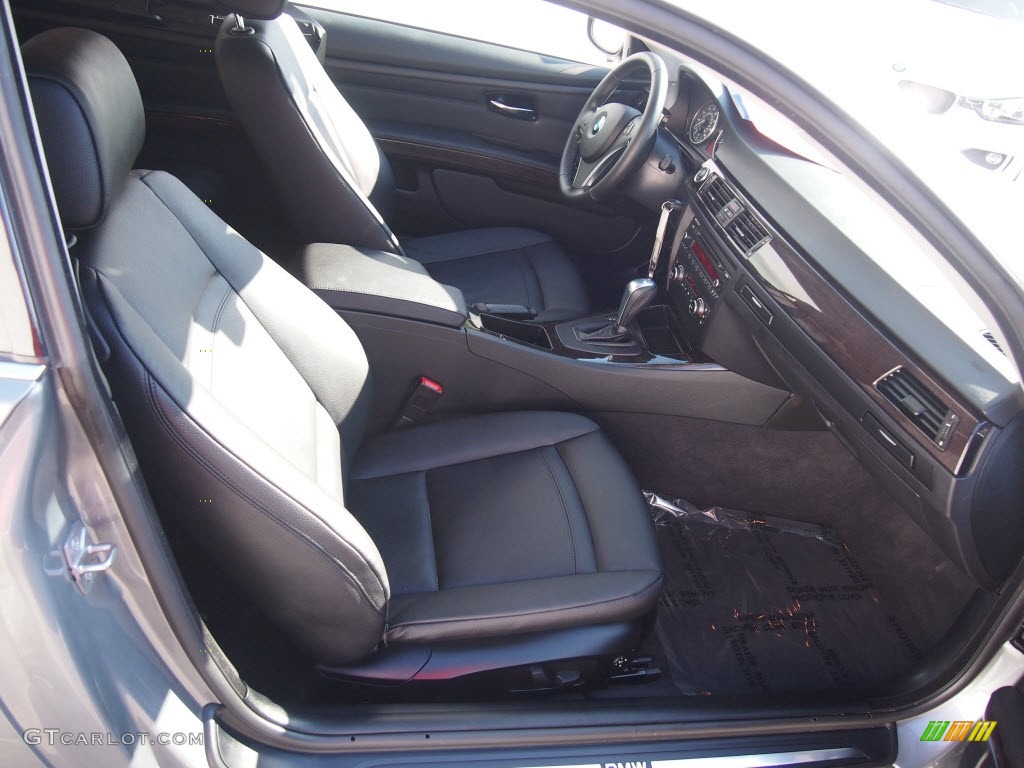 2011 3 Series 328i Coupe - Space Gray Metallic / Black photo #4