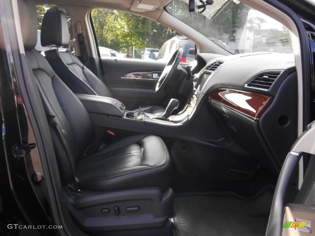 Charcoal Black Interior 2012 Lincoln MKX AWD Photo #85469120
