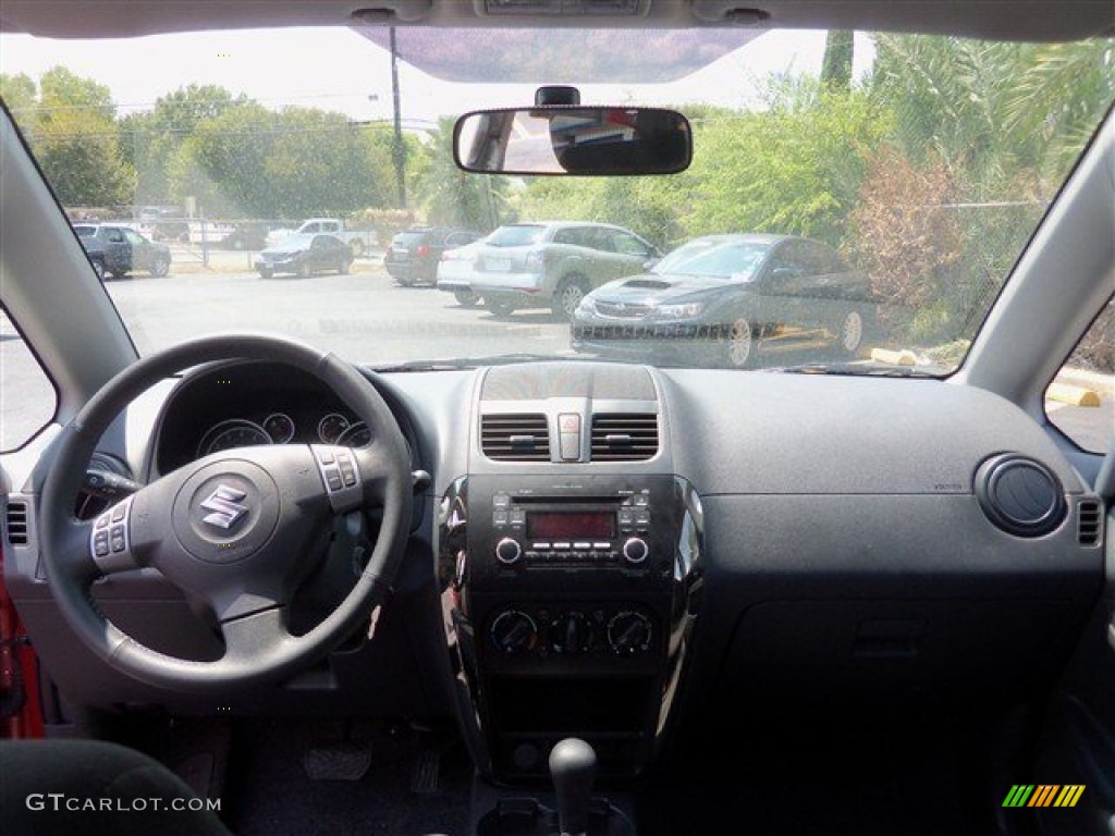 2013 Suzuki SX4 Crossover AWD Black Dashboard Photo #85469474