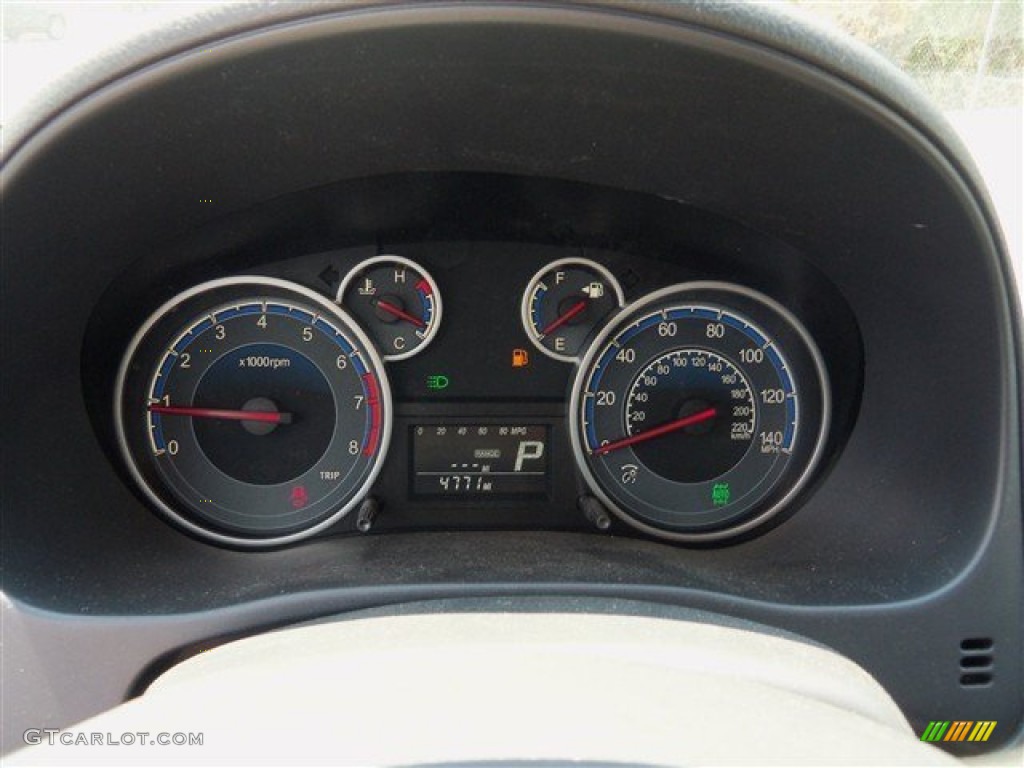 2013 Suzuki SX4 Crossover AWD Gauges Photo #85469624