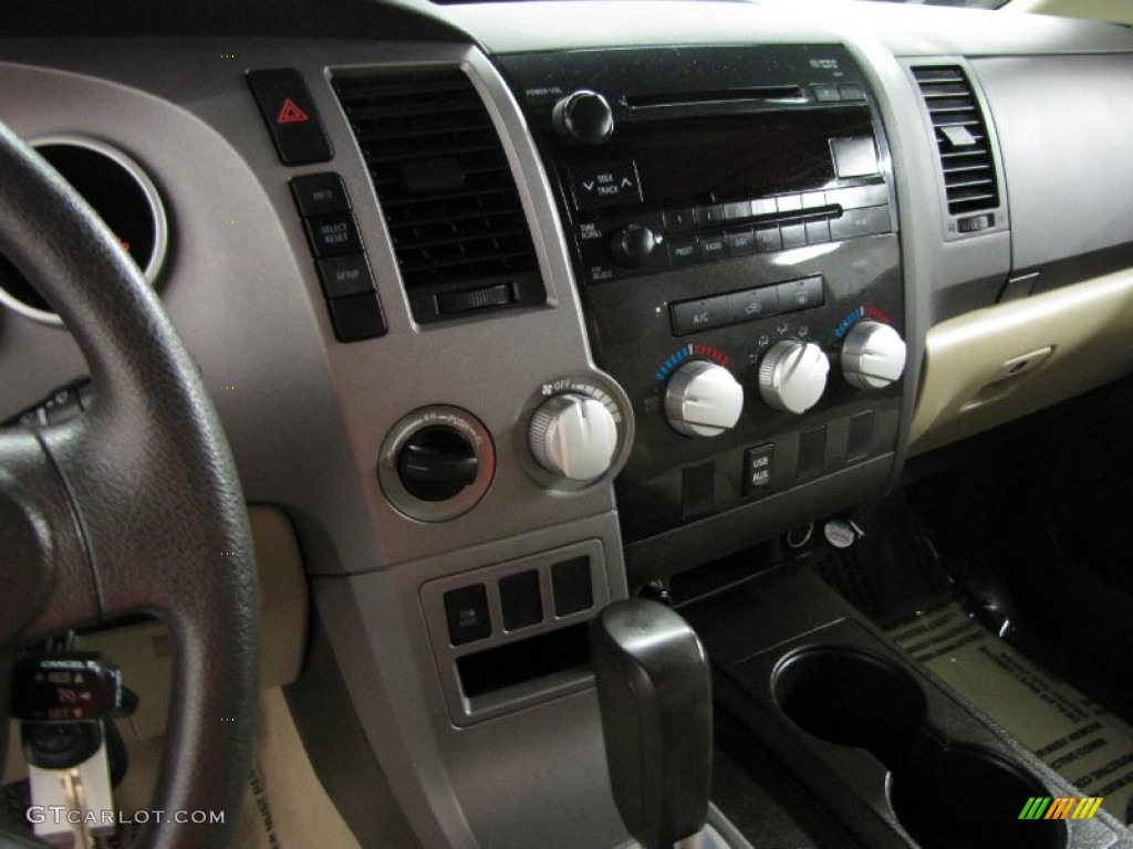 2010 Tundra SR5 CrewMax 4x4 - Salsa Red Pearl / Sand Beige photo #25