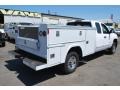 Summit White - Silverado 2500HD Work Truck Extended Cab 4x4 Utility Photo No. 3