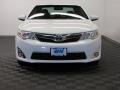 2012 Blizzard White Pearl Toyota Camry XLE  photo #2