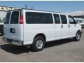 2012 Summit White Chevrolet Express LT 3500 Passenger Van  photo #3