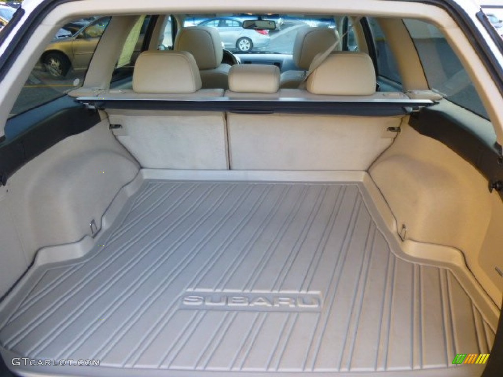 2009 Outback 2.5i Limited Wagon - Satin White Pearl / Warm Ivory photo #14
