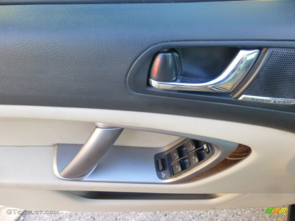 2009 Outback 2.5i Limited Wagon - Satin White Pearl / Warm Ivory photo #17
