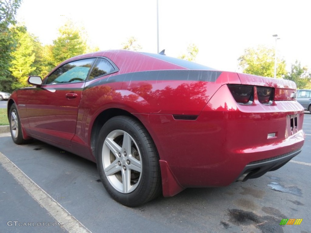 2010 Camaro LT Coupe - Red Jewel Tintcoat / Black photo #2