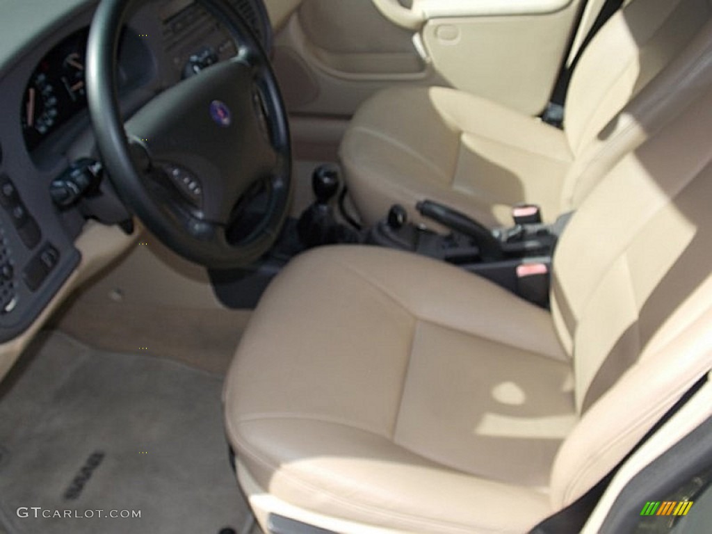 1999 9-3 Sedan - Green Silver Mica / Warm Beige photo #7