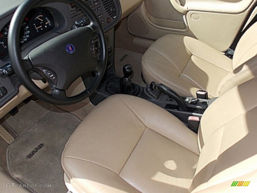 1999 9-3 Sedan - Green Silver Mica / Warm Beige photo #8