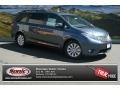 2014 Shoreline Blue Pearl Toyota Sienna Limited AWD  photo #1