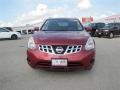 2011 Cayenne Red Nissan Rogue SV  photo #2