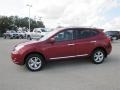 2011 Cayenne Red Nissan Rogue SV  photo #4