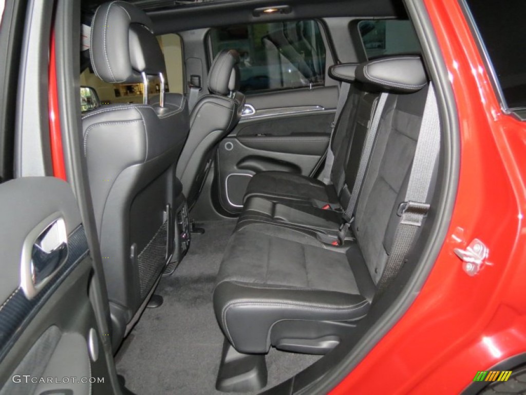SRT Morocco Black Interior 2014 Jeep Grand Cherokee SRT 4x4 Photo #85472933