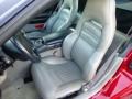 2001 Chevrolet Corvette Light Gray Interior Front Seat Photo