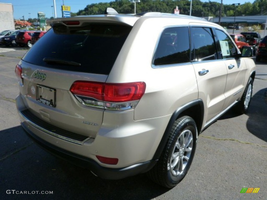 2014 Grand Cherokee Limited 4x4 - Cashmere Pearl / New Zealand Black/Light Frost photo #5