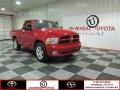 2012 Flame Red Dodge Ram 1500 Express Regular Cab  photo #1