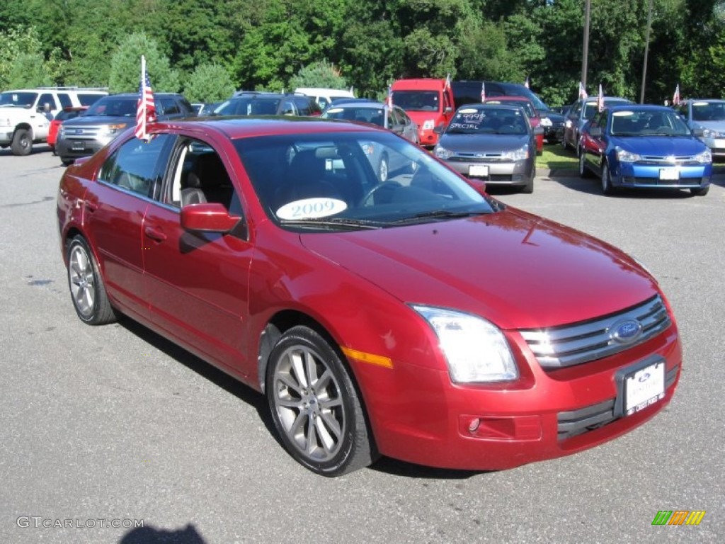 Redfire Metallic Ford Fusion