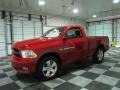2012 Flame Red Dodge Ram 1500 Express Regular Cab  photo #4