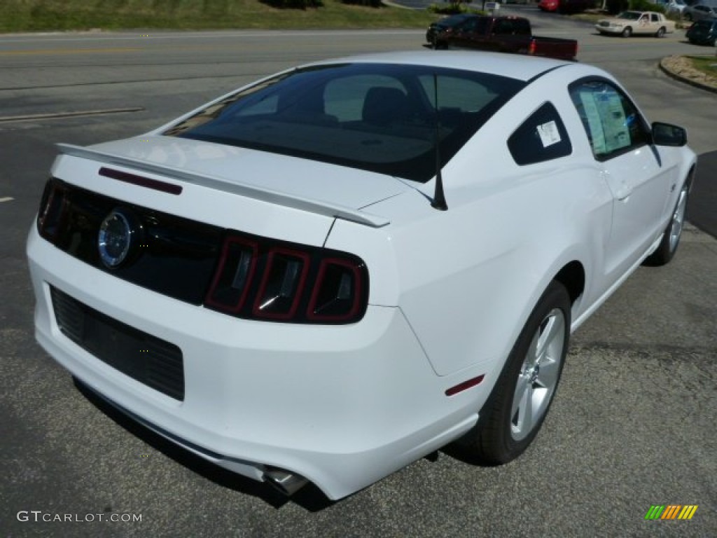 2014 Mustang GT Coupe - Oxford White / Charcoal Black photo #2