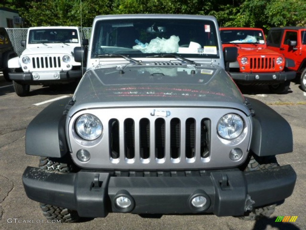 Billet Silver Metallic 2014 Jeep Wrangler Unlimited Rubicon 4x4 Exterior Photo #85475567