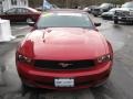2012 Red Candy Metallic Ford Mustang V6 Convertible  photo #2