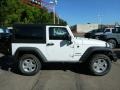 2014 Bright White Jeep Wrangler Sport S 4x4  photo #6