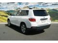 2013 Blizzard White Pearl Toyota Highlander Limited 4WD  photo #3