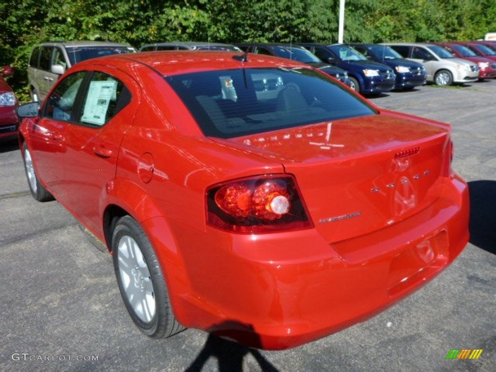 Redline 2-Coat Pearl 2014 Dodge Avenger SE Exterior Photo #85476317