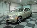 2010 Pearl Beige Metallic Mercedes-Benz E 350 4Matic Sedan  photo #3