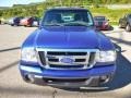2011 Vista Blue Metallic Ford Ranger XLT SuperCab  photo #2